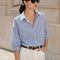 Carla Striped Blouse