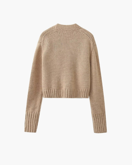 Cozy Knit Pocket Cardigan