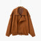 Vintage Suede Drape Jacket