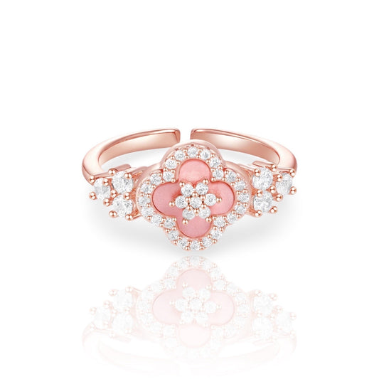 Diamond Bloom Ring