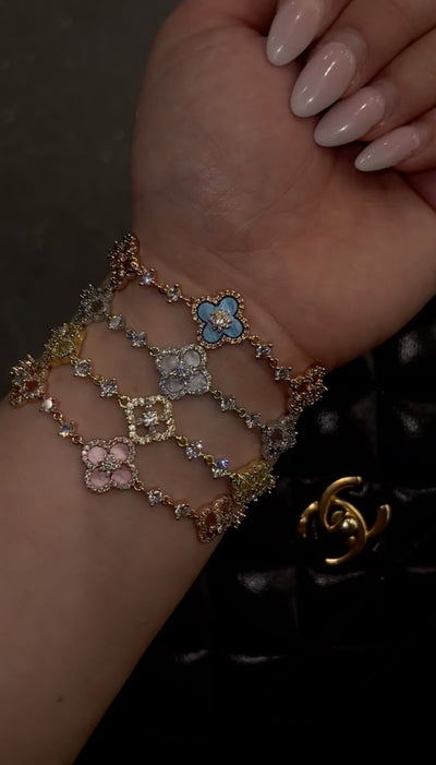 Diamond Bloom Bracelet