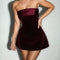 Sophie Velvet Mini Dress