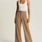 Lucia Brown Tailored Pants
