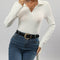Federica Ribbed Polo